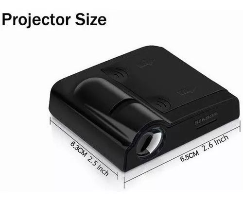 Set 02 Luces de Cortesía Led Logo Auto