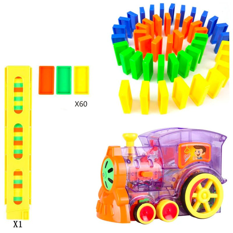 Tren Dominó Mágico Eléctrico