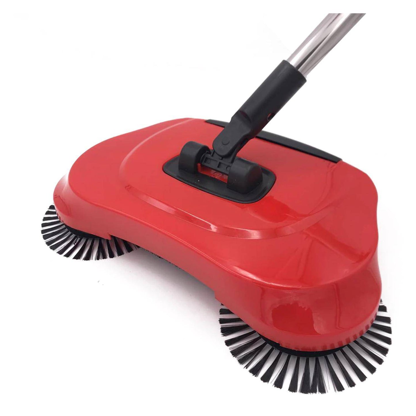 Escoba con Cepillos Giratorios 3 en 1