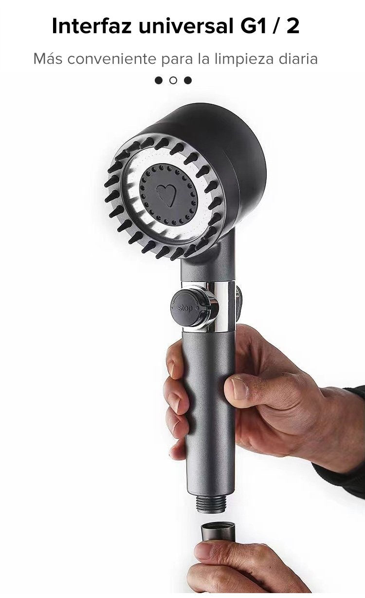 Ducha Masajeadora Spa de Presión Regulable