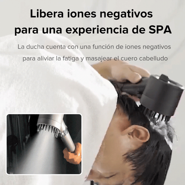 Ducha Masajeadora Spa de Presión Regulable