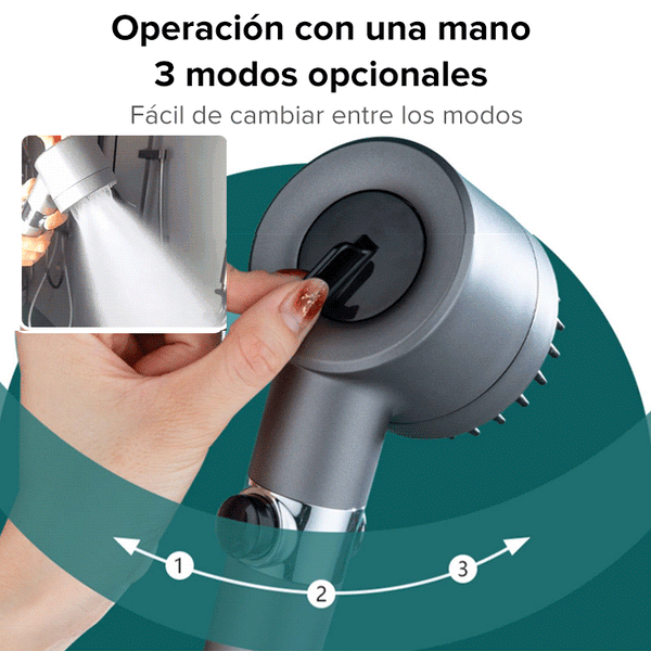 Ducha Masajeadora Spa de Presión Regulable