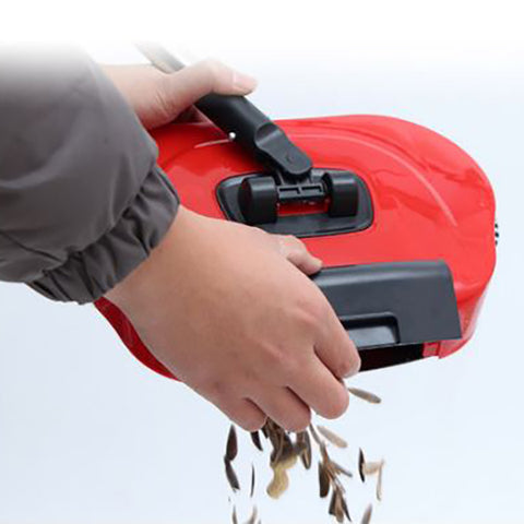 Escoba con Cepillos Giratorios 3 en 1